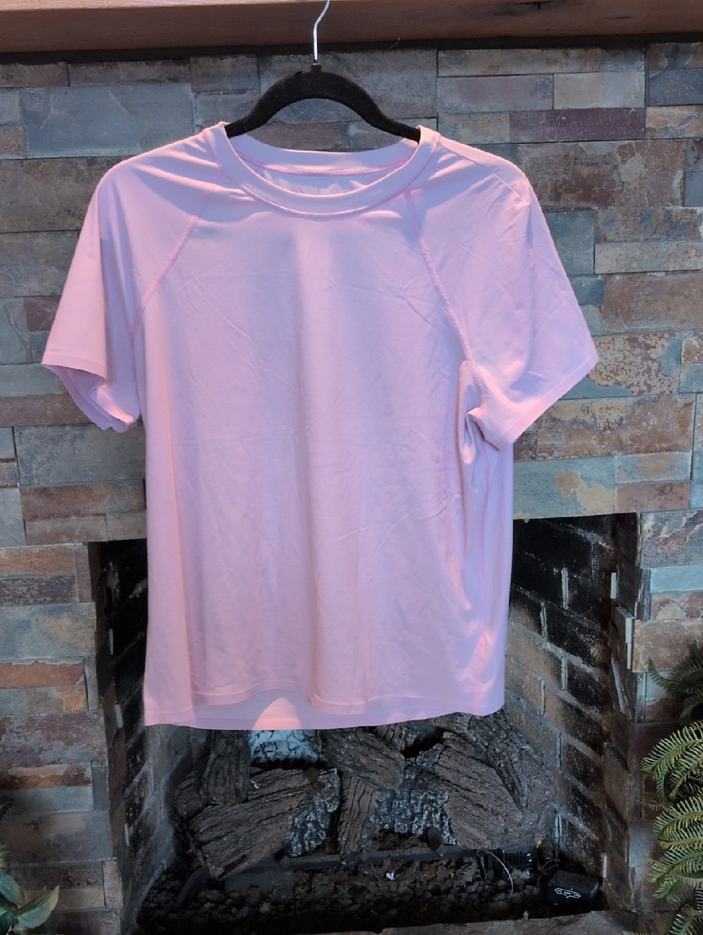 lululemon athletica Lightweight Crew Neck T-Shirt - Light Pink